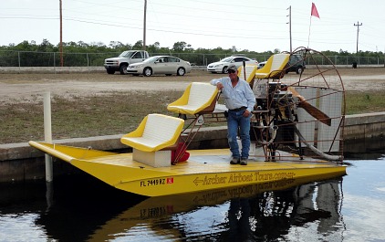 Airboat Tours Florida - Cape Coral boating and fishing is double the fun on an airboat!