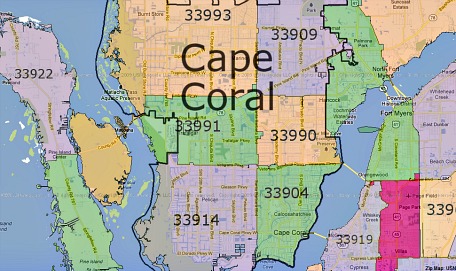cape coral zip codes