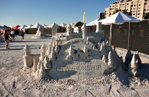 sand sculpting fort myers beach